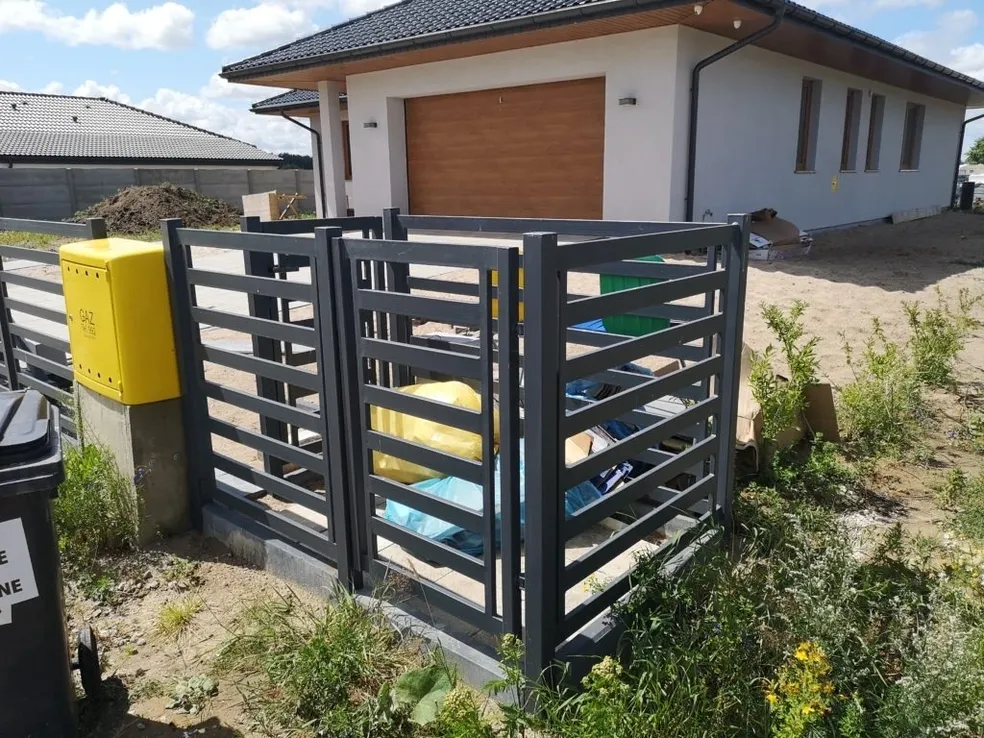 Zabezpieczenie śmietnika